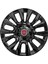 Fiat Fiorino 15 Inç Uyumlu Jant Kapağı Amblemli Piano Black 4'lü Takım 206 2