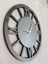 Circle Roma Smoked Model Füme Renk 60 Cm Dekoratif Aynalı Duvar Saati 6