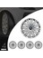 Citroen Bx 14 Inç Jant Kapağı Amblemli Gri 4'lü Set 125 3