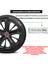 Fiat 15 Inç Jant Kapağı Amblemli Piano Black 4'lü Set 215 4