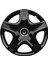 RandAuto Renault Clio 5 15 Inç Jant Kapağı Amblemli Piano Black 4'lü Set 202 2