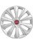 Fiat 16 Inç Jant Kapağı Amblemli Gri 4 Adet 1 Takım 143 2