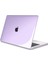 Apple 13" Macbook Air M2 A2681 Kristal Mor Kılıf Koruyucu Kapak CMMA-136PU 1