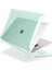Apple 13" Macbook Air M2 A2681 Kristal Yeşil Kılıf Koruyucu Kapak + USB Çevirici 3