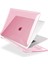 Apple 13" Macbook Air M2 A2681 Kristal Pembe Kılıf Koruyucu Kapak CMMA-136P 3