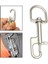 Scuba Dalış Parçası Alet Aksesuarları Için 5xstainless Çelik Döner Snap Hook Clip 100MM 5 Pcs 3