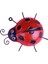 Güzel Ladybug Kapalı Açık Duvar Heykelleri Çit Arka Bahçesi İçin Dekorasyonlar Büyük (Yurt Dışından) 2
