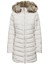 Kadın Mont Ekru 15183994 Onlnewellan Quilted Hood Fur Coat 3