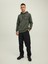 Jcotech Logo Sweat Hood Yeşil Erkek Sweatshirt 12216242-Fores 1