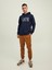 Jcotech Logo Sweat Hood Lacivert Erkek Sweatshirt 12216242-Navy 1
