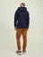 Jcotech Logo Sweat Hood Lacivert Erkek Sweatshirt 12216242-Navy 2