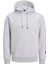 Jcomono Sweat Hood Gri Erkek Sweatshirt 12216279-Light 1