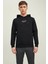 Jack & Jones Jprbluarchıe Sweat Hood Noos Siyah Erkek Sweatshirt 12216335-Black 3