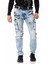 CD798 Biker Buz Mavisi Kargo Pantolon 2