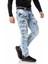 CD798 Biker Buz Mavisi Kargo Pantolon 4