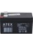 AX12-1.3 12V Volt - 1.3AH Amper Bakımsız Kuru Akü 4