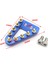 FC250 Te/tx/tc/fc/fx/fe Için Cnc Fren Pedal Plakası 125-501 Mavi (Yurt Dışından) 2