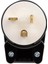 LK7620P 6-20P Topraklama Kilitleme Fişi, 20V Ac, 2 Kutup Virajı (Yurt Dışından) 1