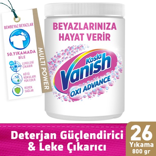Seçili Vanish Markalı Ürünlerde Sepette %20 İndirim