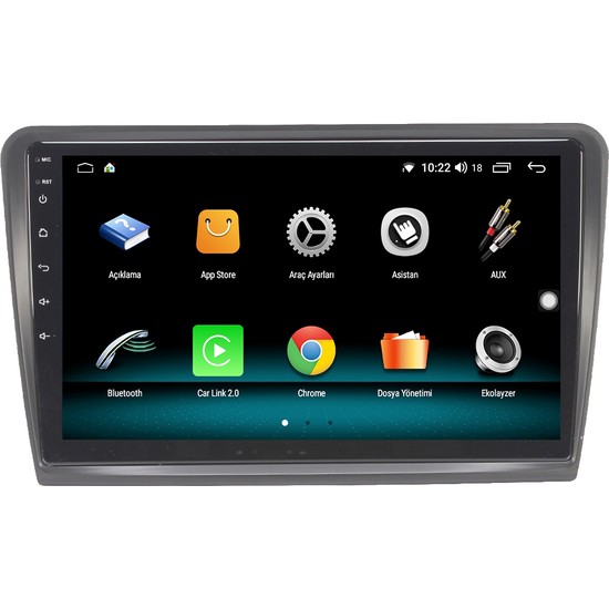 Skoda Süper B Android 10 Carplay Özellikli Navigasyon Fiyatı