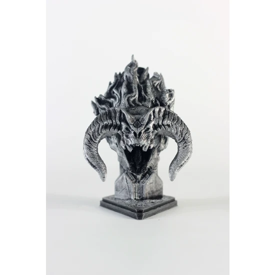 Gürcü Glass Balrog Büst Yüzüklerin Efendisi Balrog Figürü 10 cm
