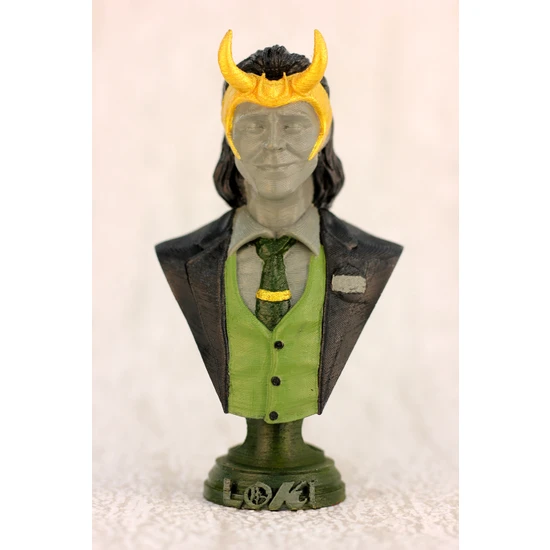 Marvel Comics Loki Figürü Büst 11CM