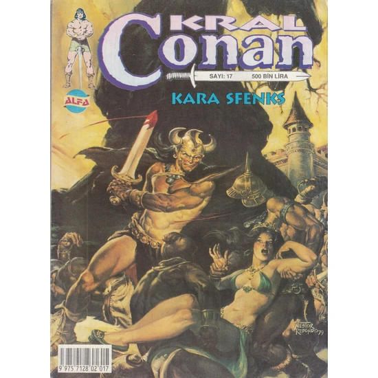 Kral Conan, Kara Sfenks,  Sayı 17