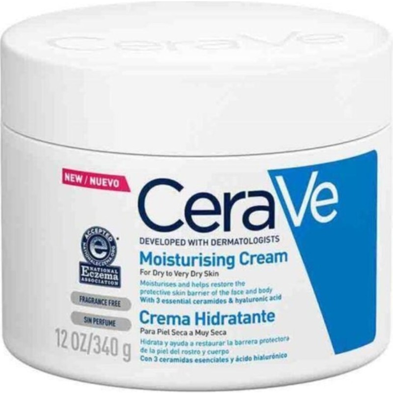 CeraVe Nemlendirici Krema Kuru Ciltler İçin Vegan Formül 340 gr Parfümsüz