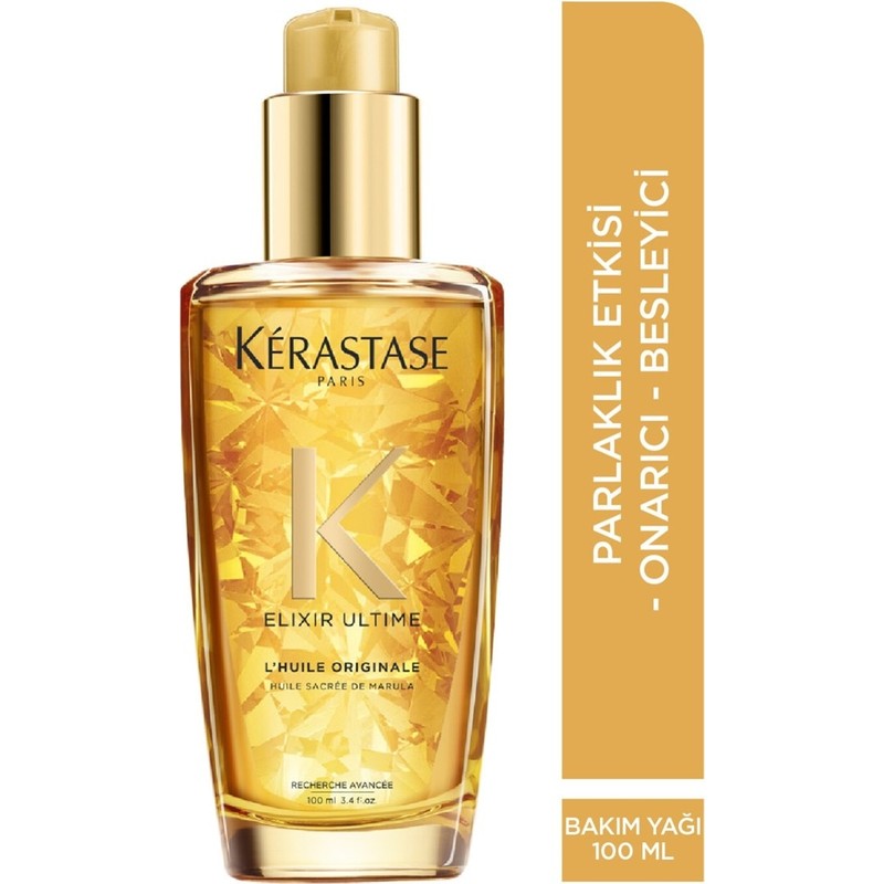 Kerastase Elixir Ultime Mat Saçlar için Çok Yönlü Saç Bakım Yağı 100ml