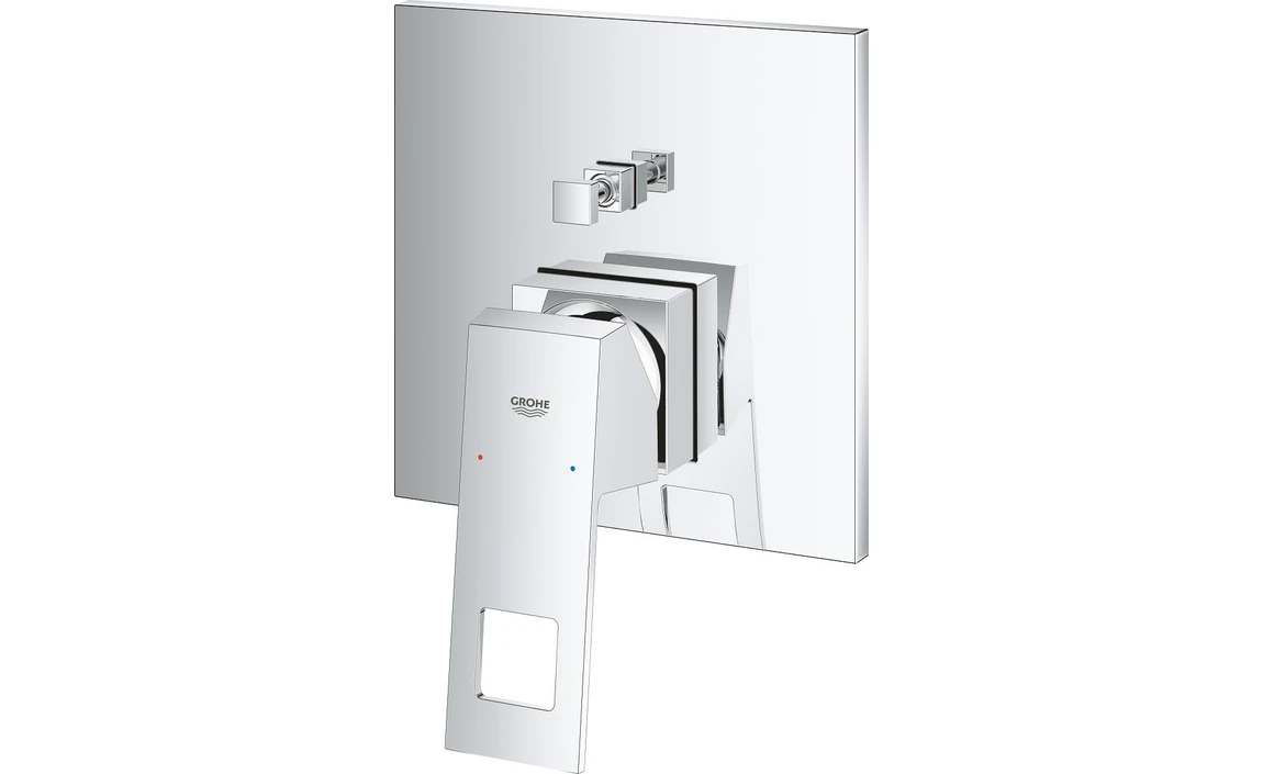 Resim Grohe Eurocube Ankastre Banyo Duş Bataryası 2 çıkışlı divertörlü- 24062000 