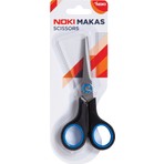 Noki Makas 14 cm Siyah Mavi Renkli Kesim Aracı 1 Adet Pratik Kullanım İçin