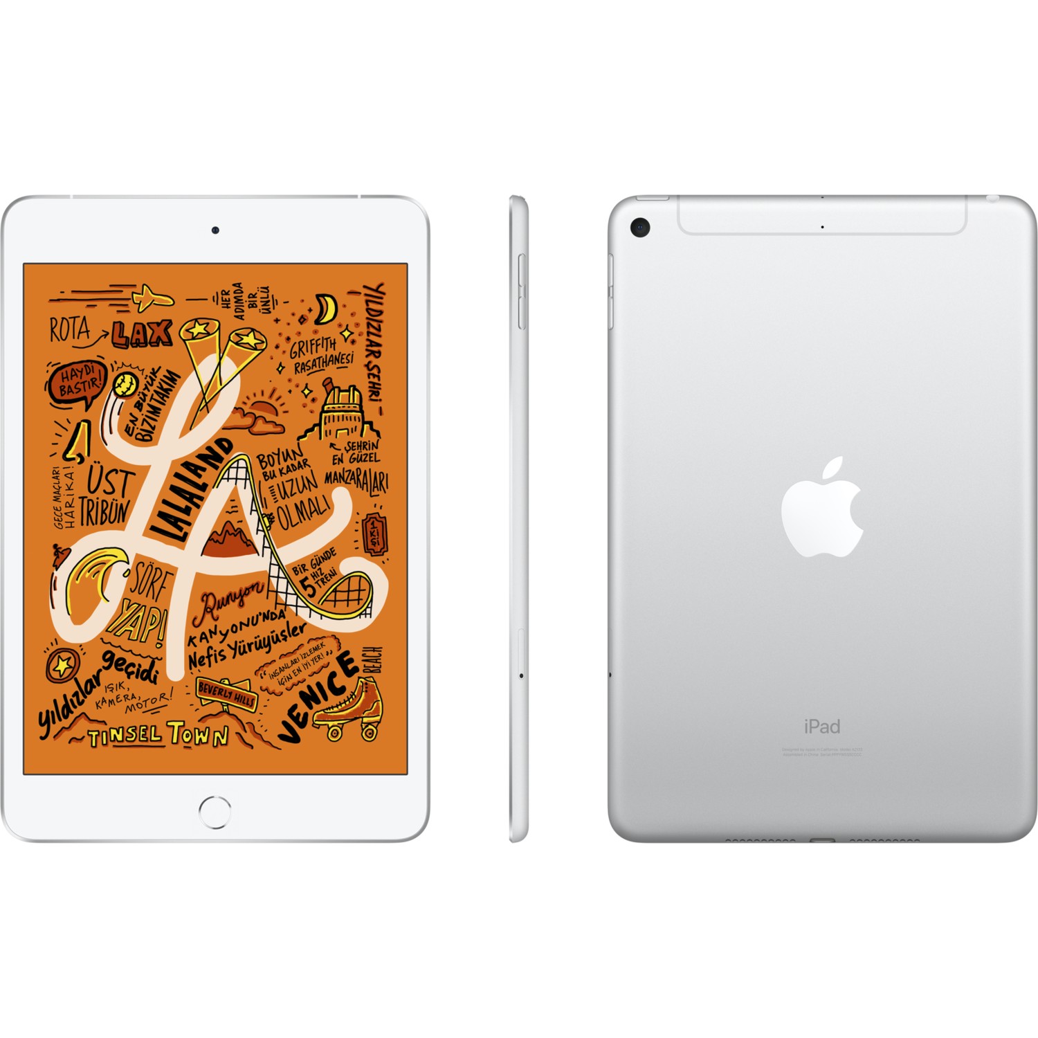 Apple iPad Mini 64GB 7.9" Wi-Fi + Cellular Retina Tablet - Fiyatı
