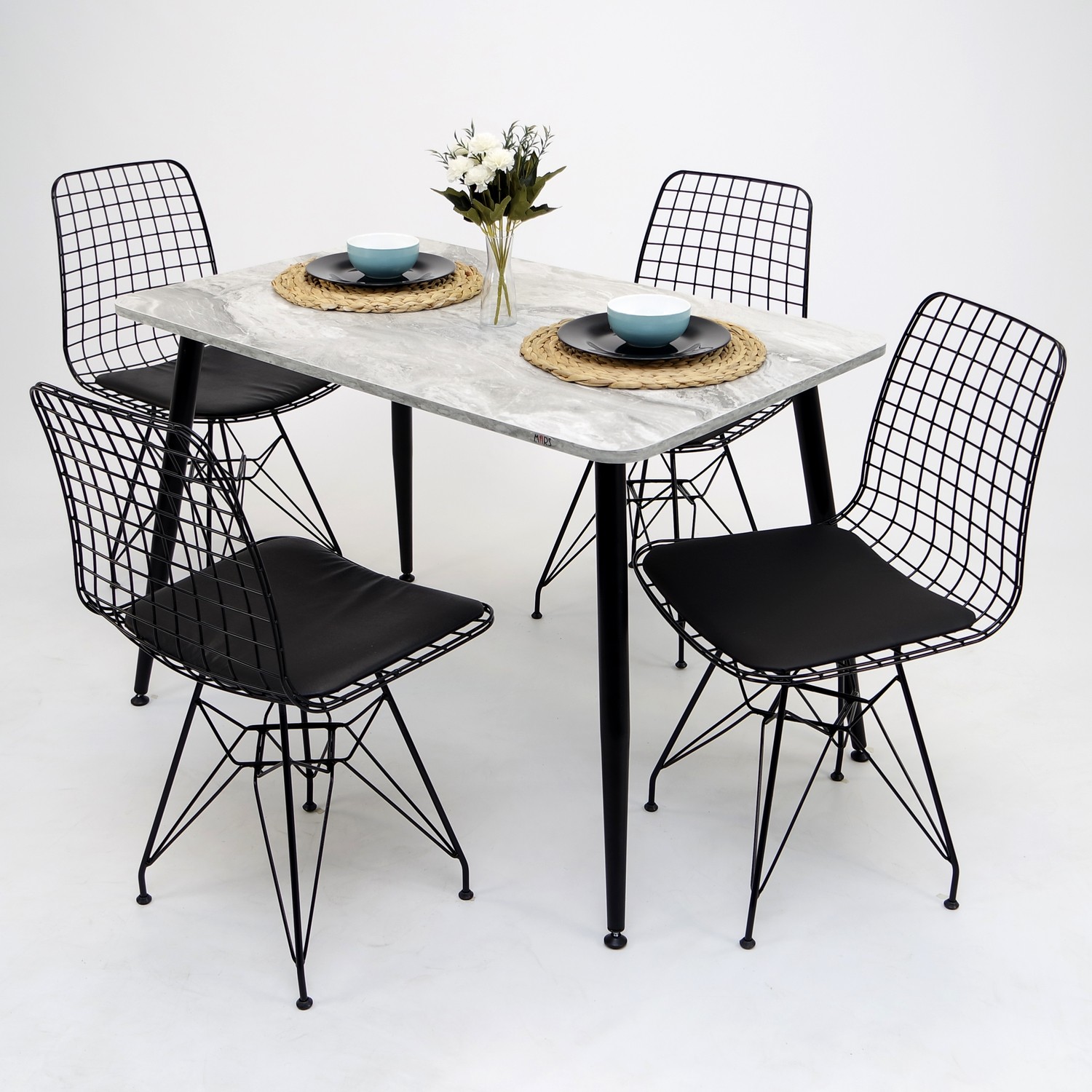 Mars Mobilya Mykonos Gri Masa Sandalye Takımı Fiyatı