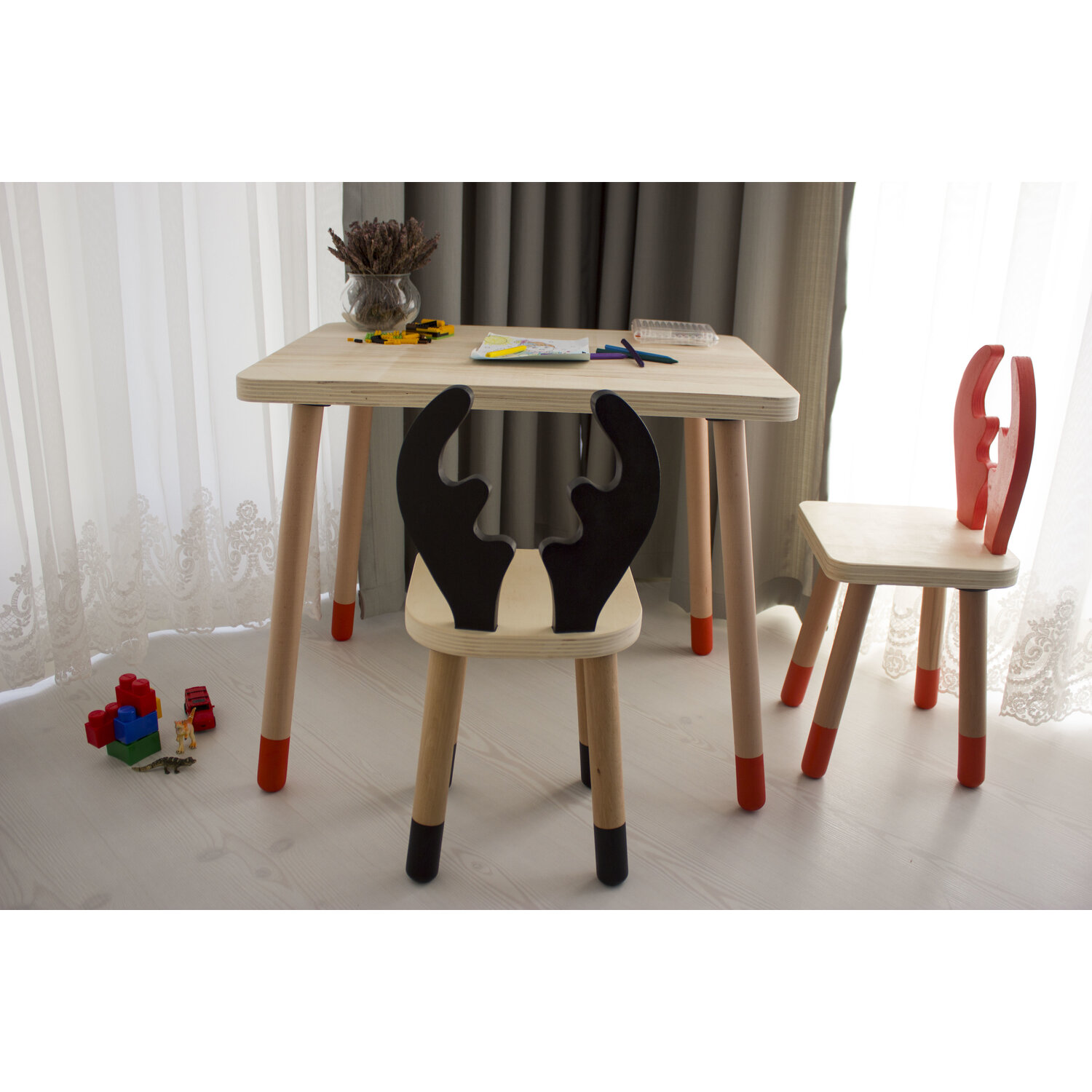 Wooda Montessori Bebek Çocuk Masa Sandalye Takımı Fiyatı