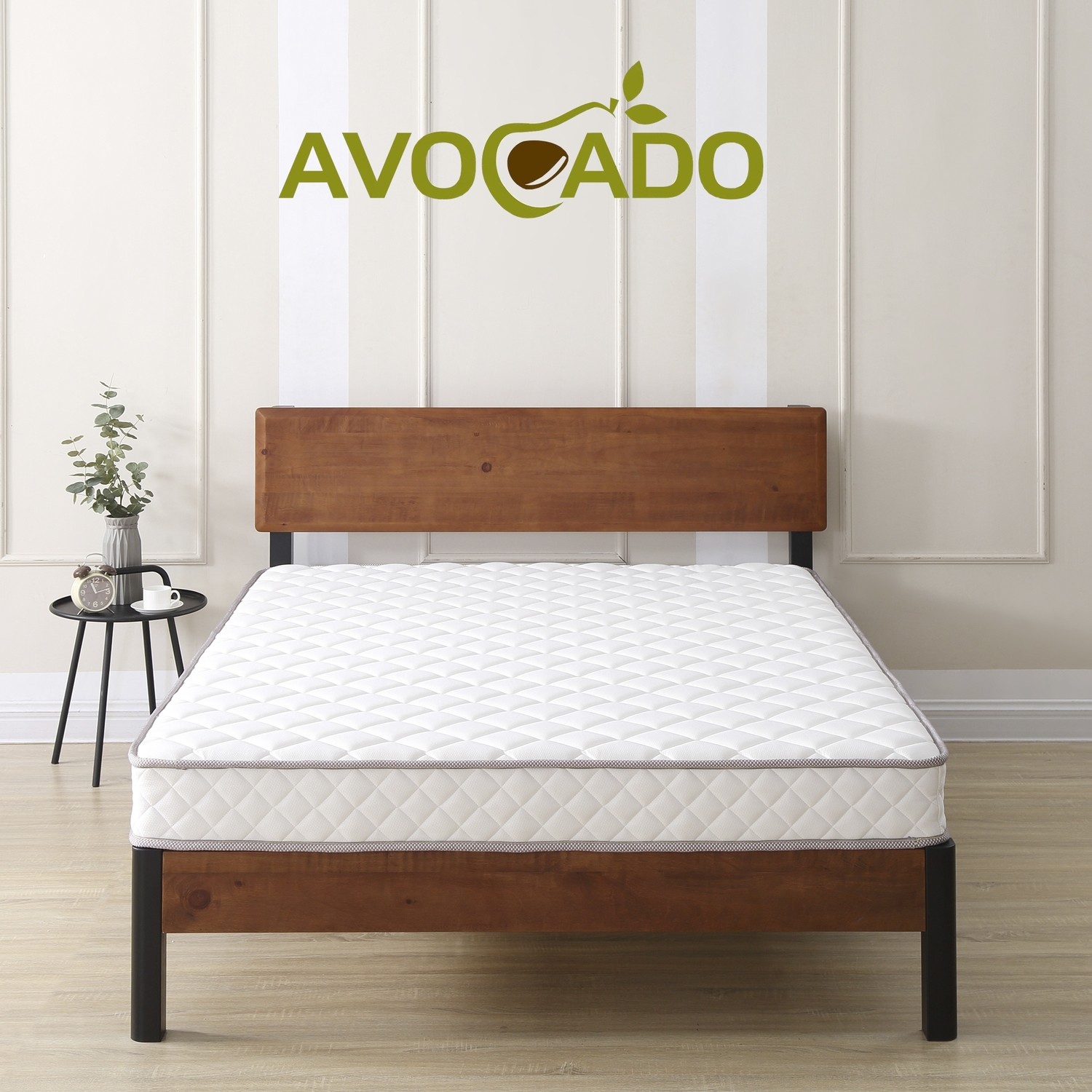 Avocado Aura Yaylı Yatak Lüx Pamuklu Kumaş Yaylı Yatak 80
