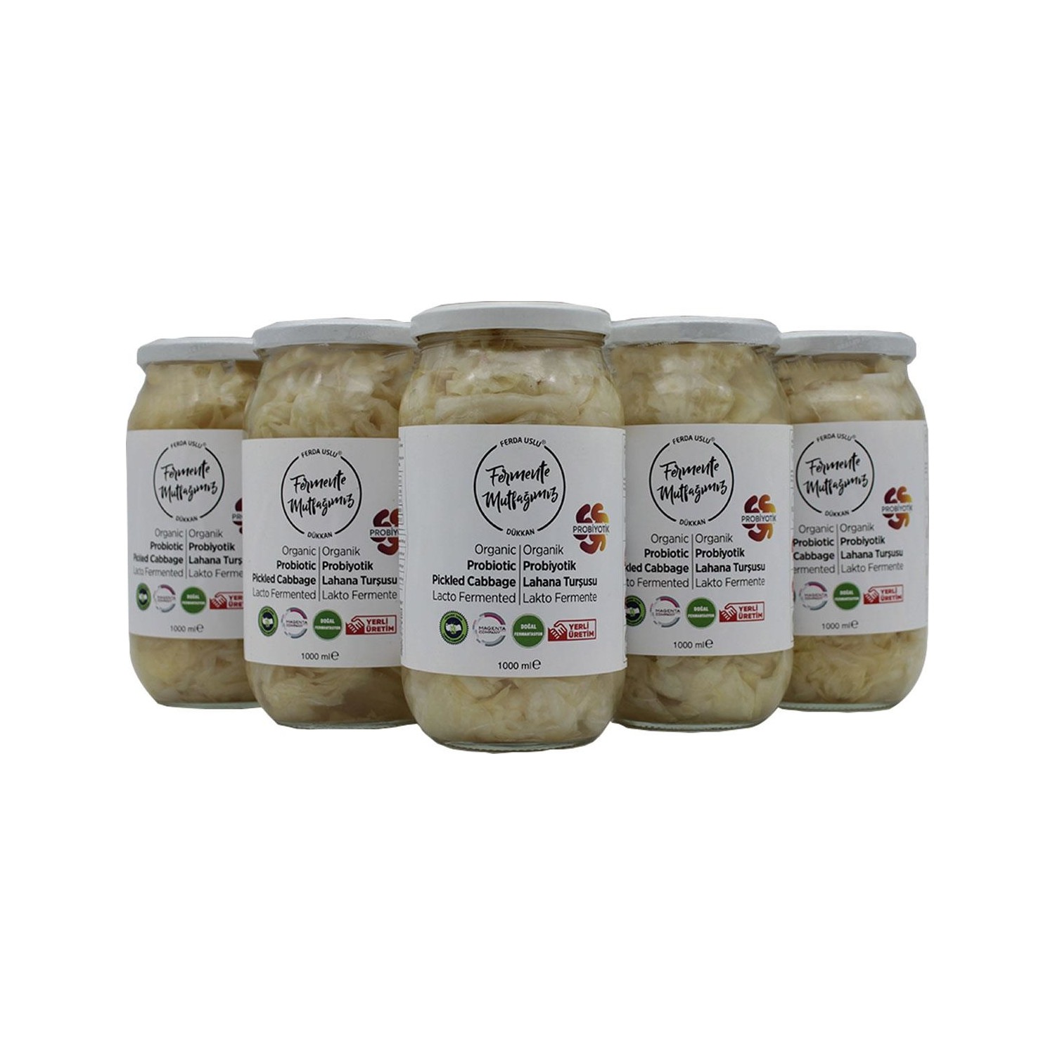 Kroger Simple Truth Organic Small Batch Artisanal Sauerkraut Jar 16 Oz