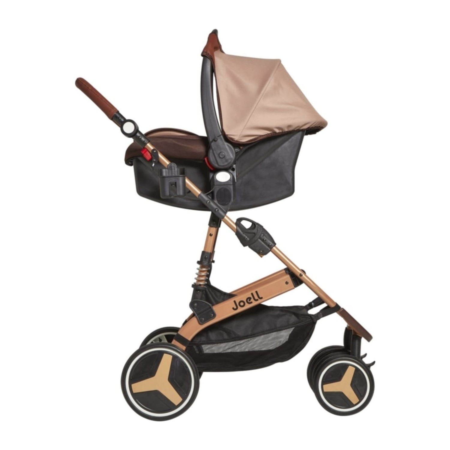 Joell Travel Sistem Amortisörlü Bebek Arabası Gold Fiyatı