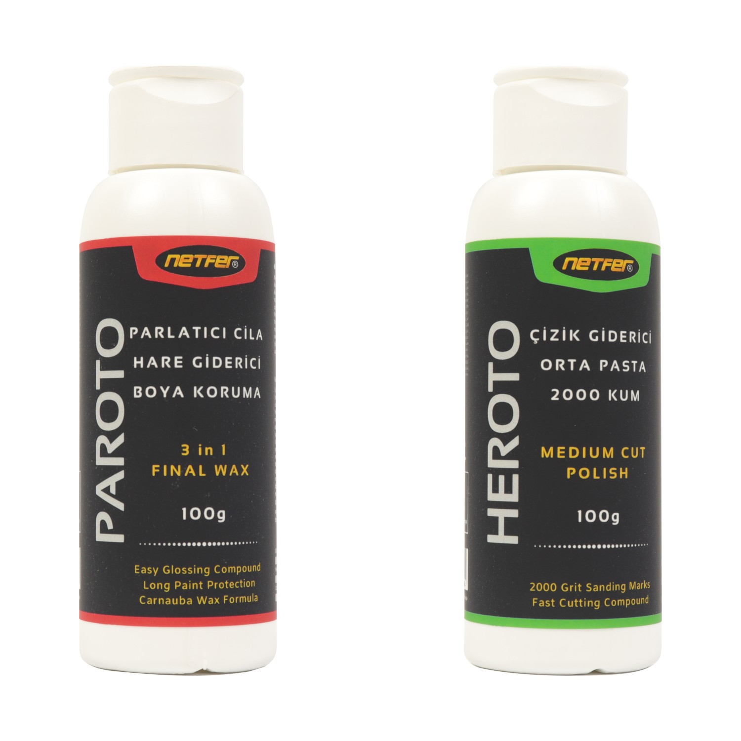 Netfer Paroto & Heroto 2�li Pasta Cila Set 100 g Fiyatı