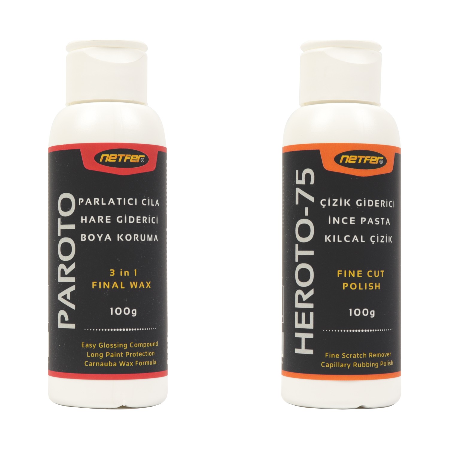 Netfer 2�li İnce Pasta Cila Set 2x100 ml Fiyatı