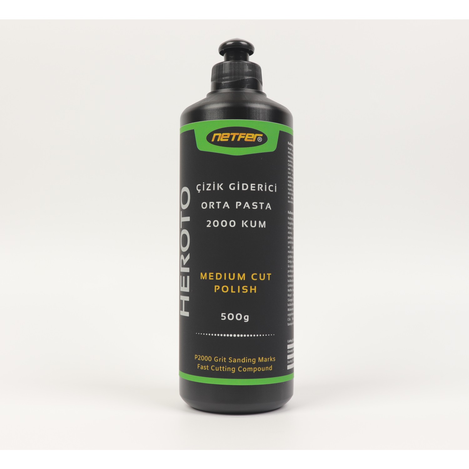 Netfer Heroto Orta Çizik Giderici Pasta 500 ml Fiyatı