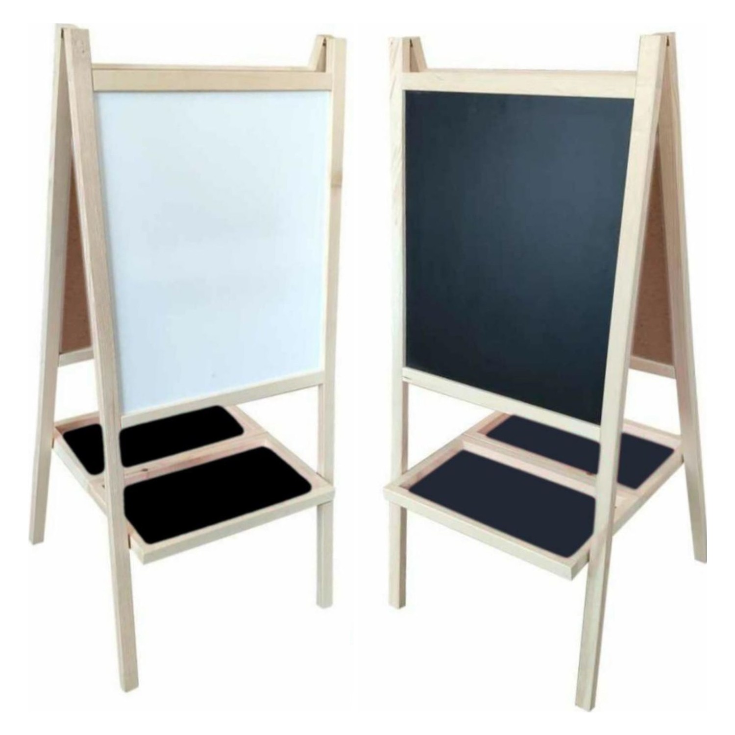 Oyuncak Istasyonu Ahşap Manyetik Çift Taraflı Yazı Tahtası