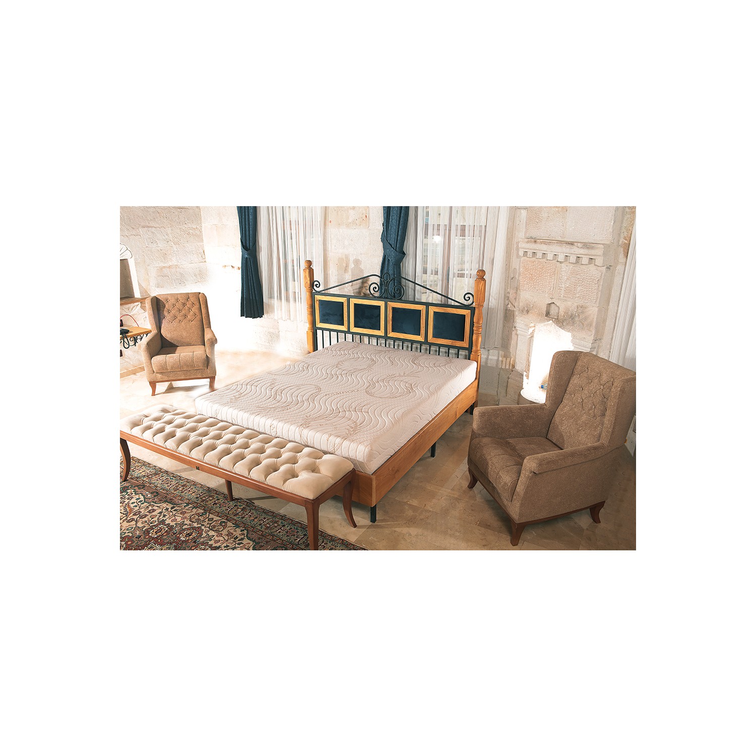 Soub Sleep Visco Bamboo Çift Kişilik Yatak 160x200 Fiyatı Soub Sleep Visco Bamboo Çift Kişilik Yatak 160x200 Fiyatı