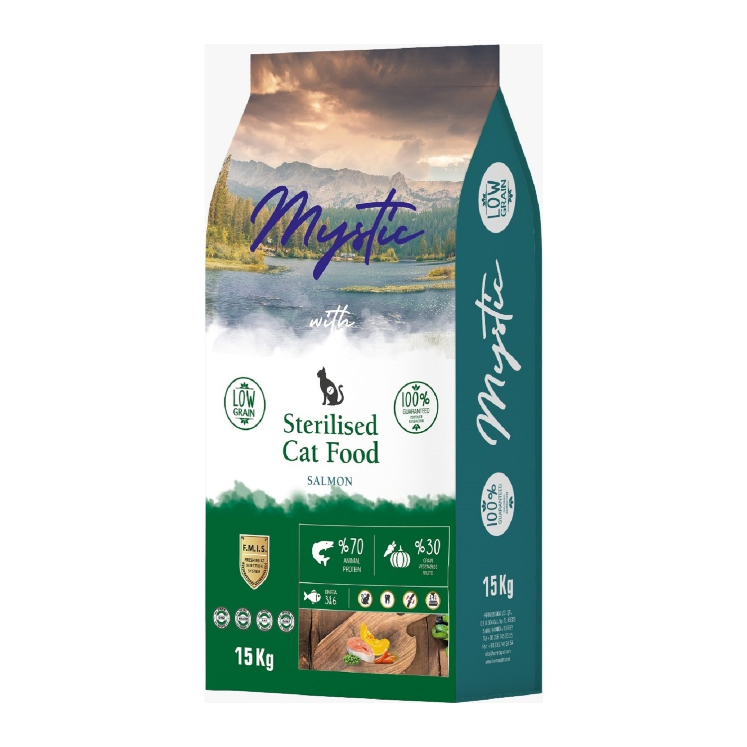 Mystic Az Tahıllı Yetişkin Kedi Maması Steril Fiyatı