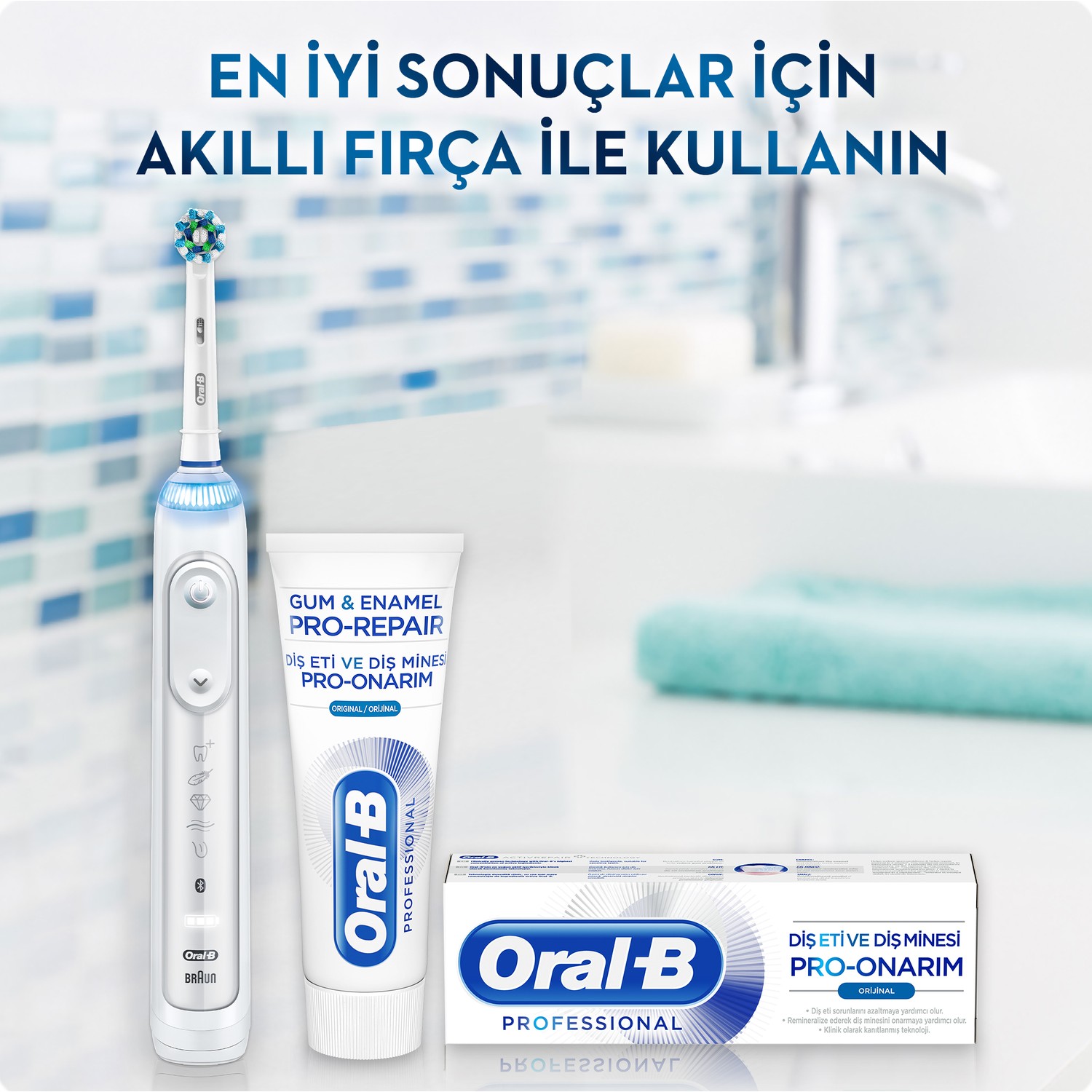 Oral-B 75 Ml Diş Macunu Pro Onarım Original + 2li Diş Eti Fiyatı