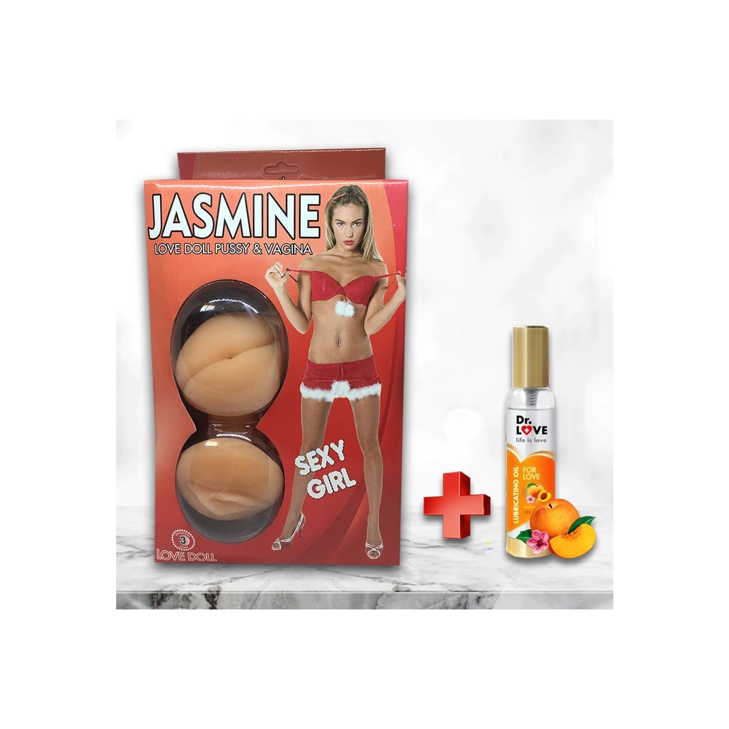 Dr. Love Jasmine 3 Işlevli Titreşimli Realistik Şişme