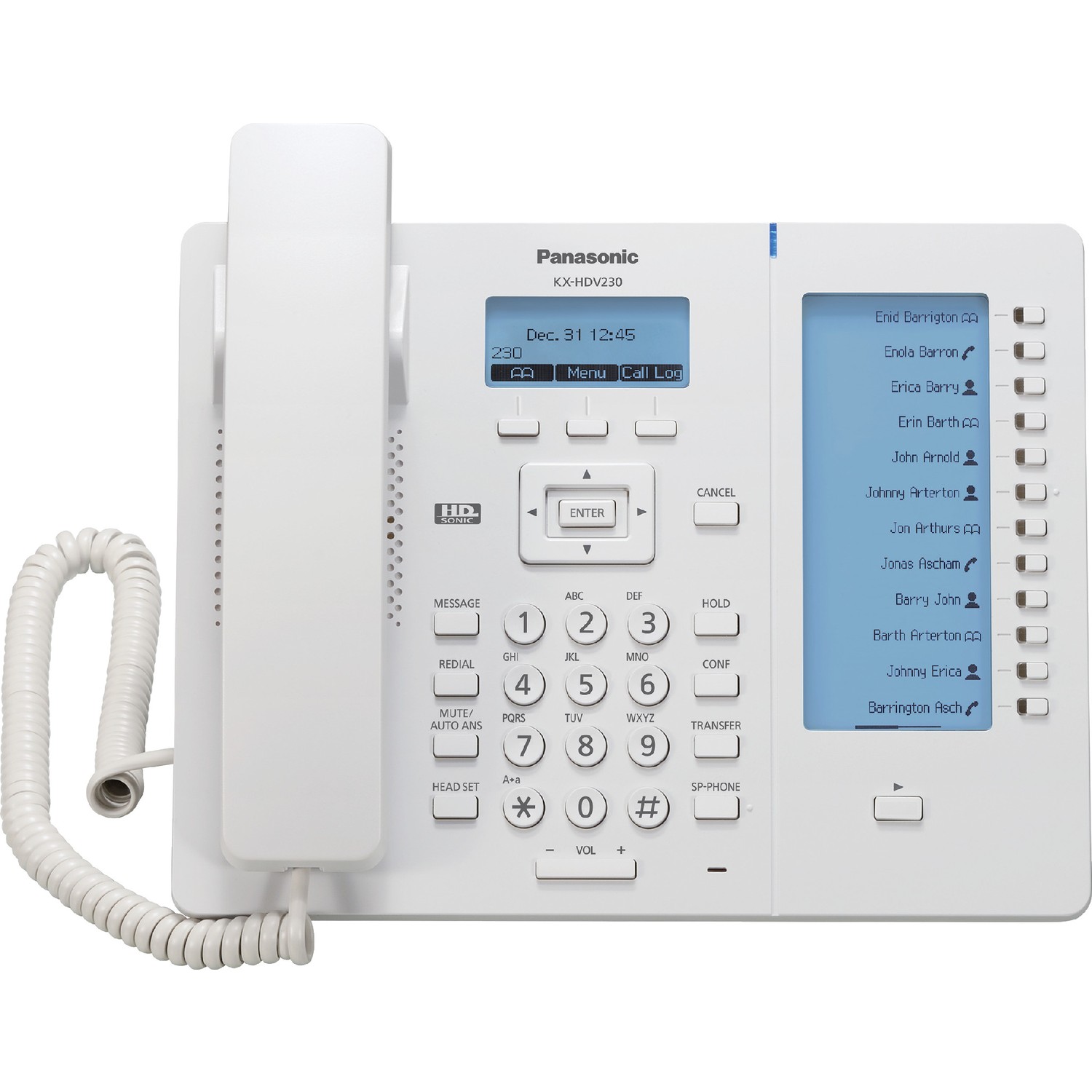 Настройка ip телефона panasonic kx hdv230