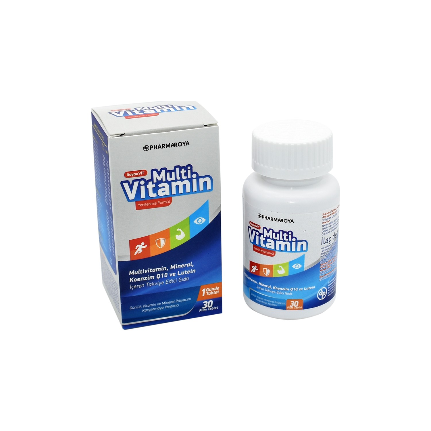 Royaavit Multivitamin, Mineral, Koenzim Q10 ve Lutein 30 Fiyatı
