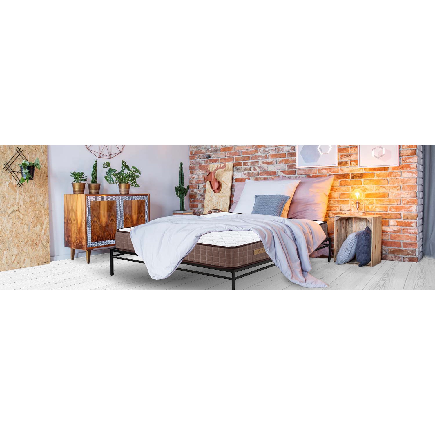 Mobser Brownlıne Yaylı Yatak 160 x 200 cm Fiyatı