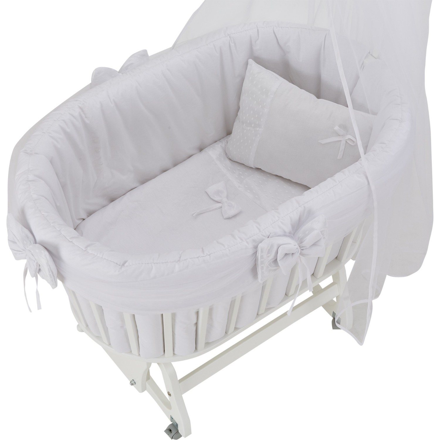 Meltem Smart Bello Sallanır Ahşap Sepet Beşik 50x90 cm