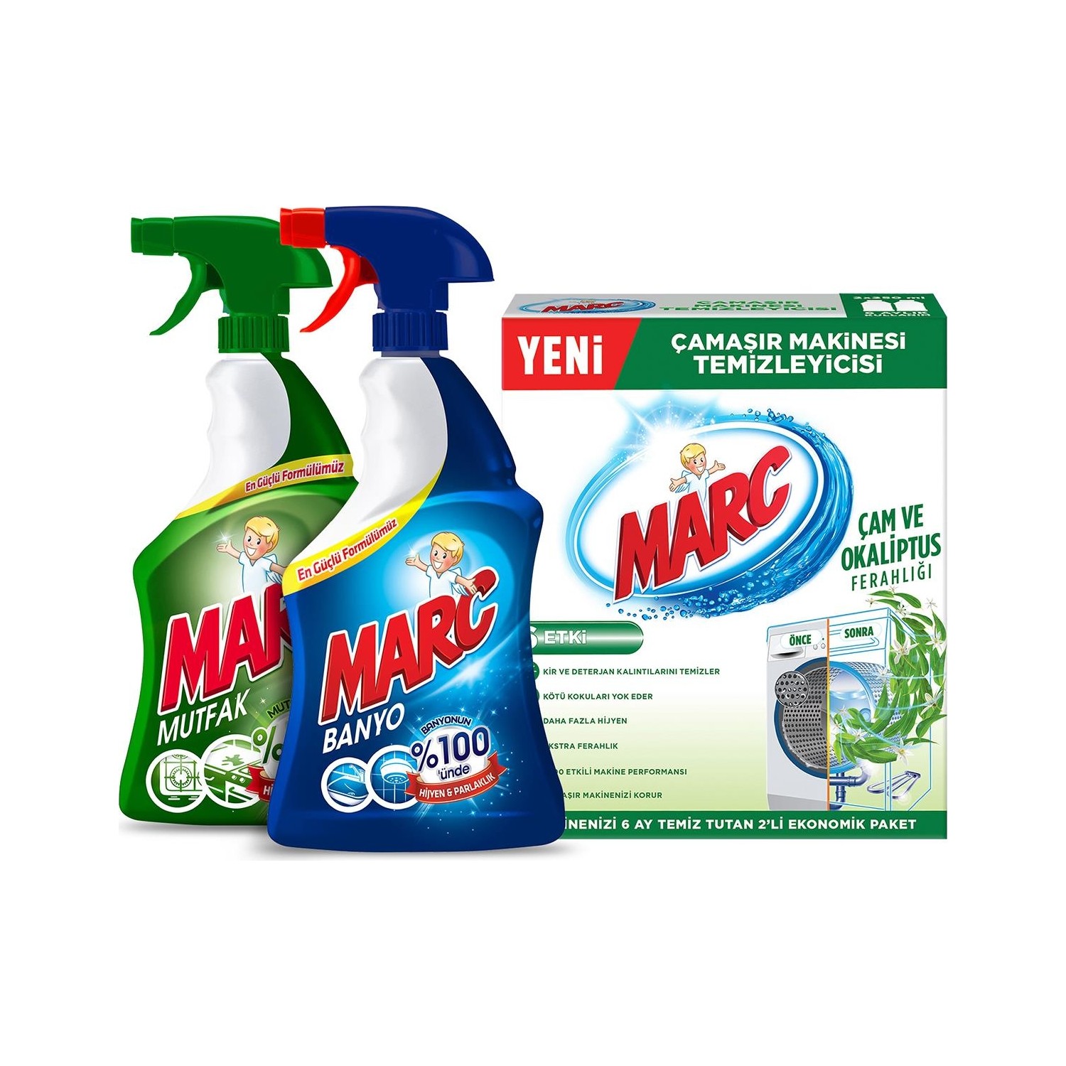 Marc Camasir Makinesi Temizleyici Ekspres 250 Ml Migros
